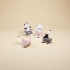 New plush rabbit DIY clothing accessories, forest-style duck shoes, socks, hats, bags, gloves, scarves, decorative accessories Application Scenario